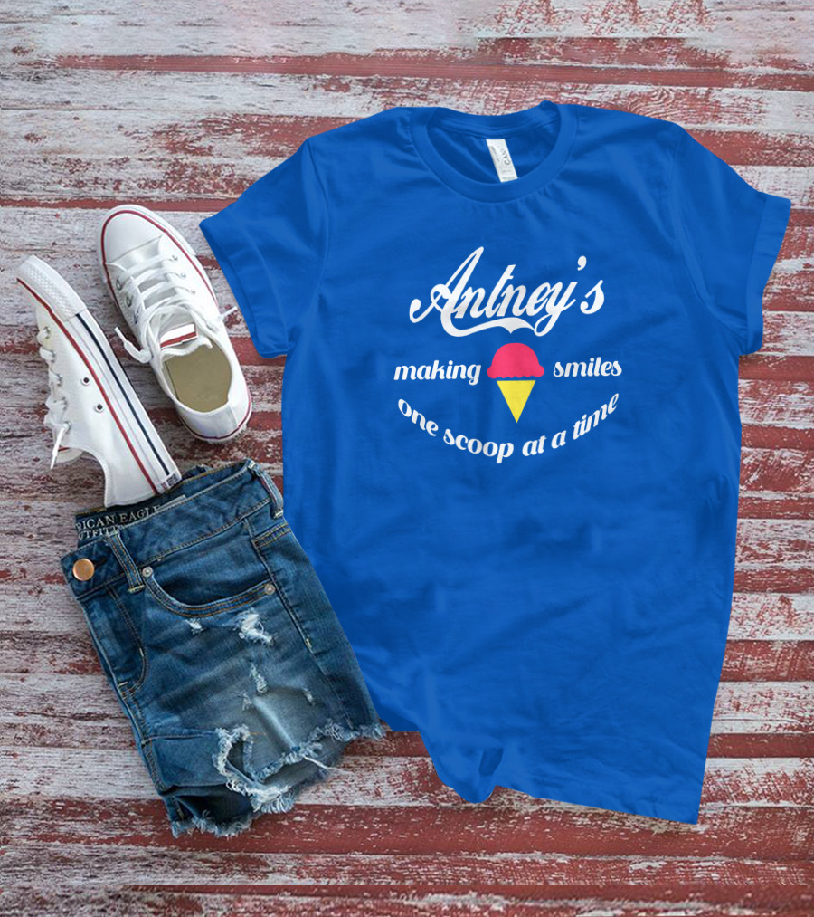 Antney's Ice Cream Making Smiles One Scoop At A Time T-Shirt