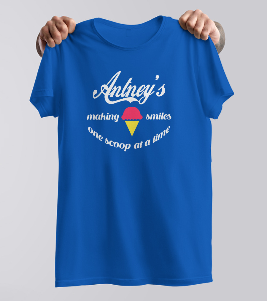 Antney's Ice Cream Making Smiles One Scoop At A Time T-Shirt