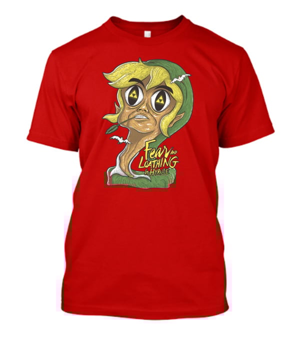 Fear And Loathing In Hyrule Psychedelic Adventure Tribute To Iconic Gaming Legend T-Shirt