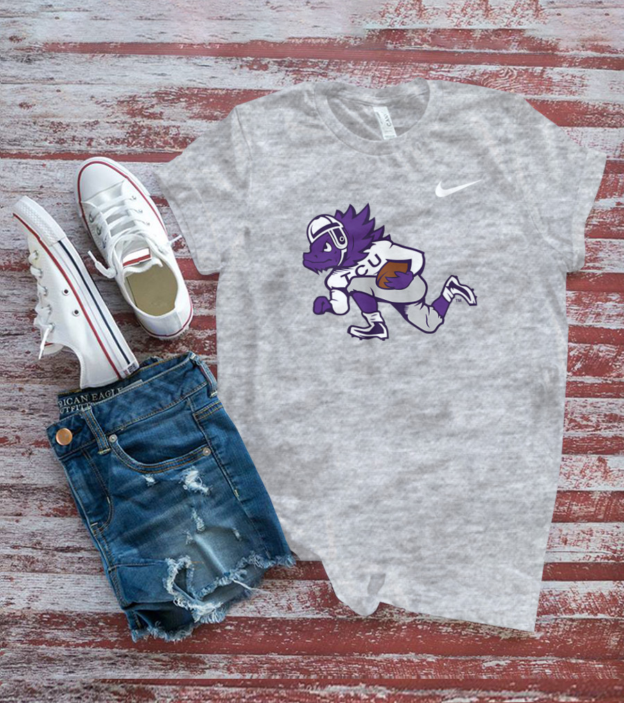 TCU Horned Frog Football Player T-Shirt