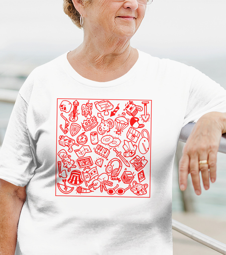 Tommyinnit Iconic Symbols Stylistic Merch T-Shirt