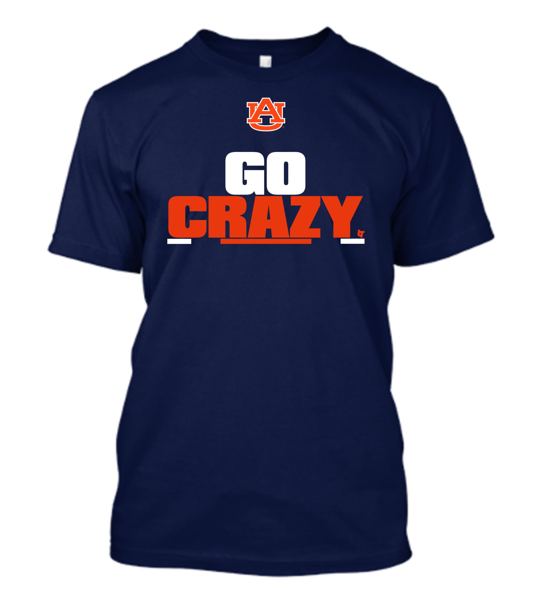 Auburn Tigers Go Crazy Breaking Store Football T-Shirt