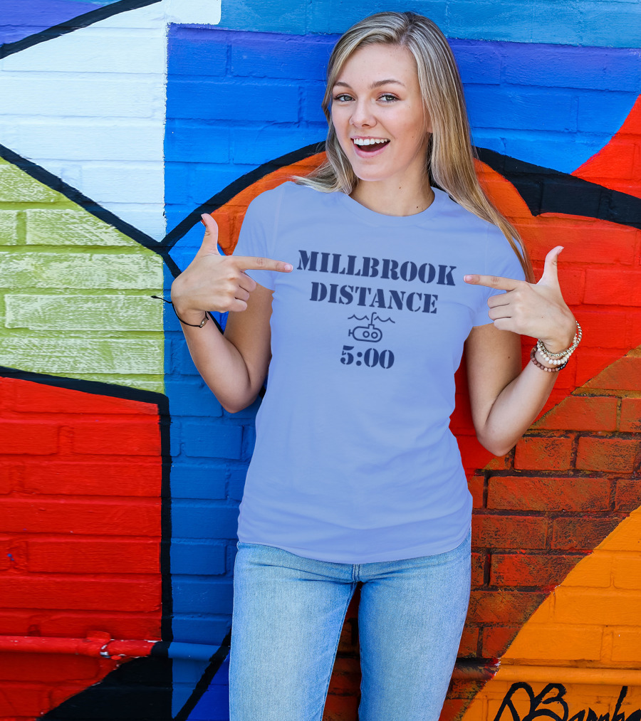 MILLBROOK DISTANCE 5:00 Submarine T-Shirt
