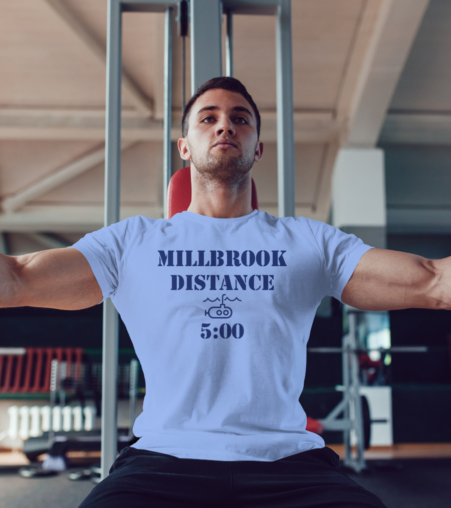 MILLBROOK DISTANCE 5:00 Submarine T-Shirt