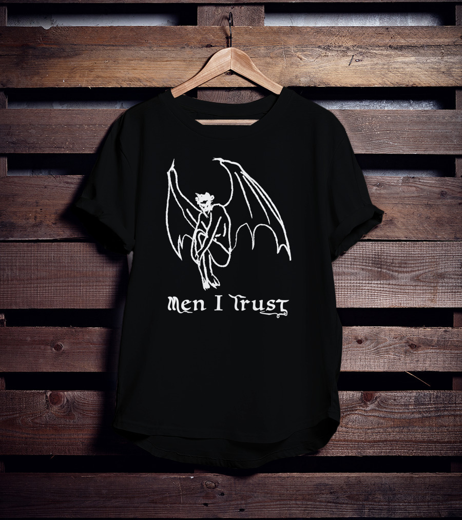 Men I Trust White Demon Wings T-Shirt
