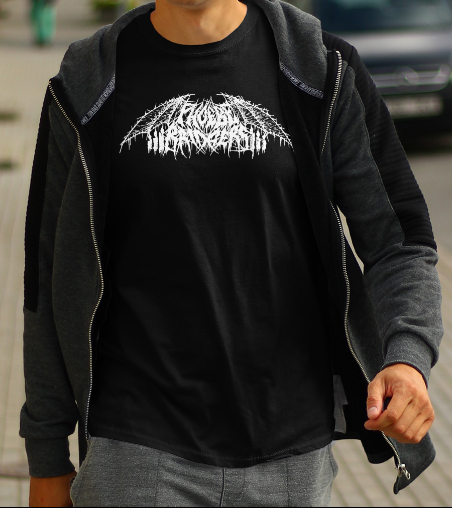 Phoebe Bridgers Metal Logo Black Metal T-Shirt