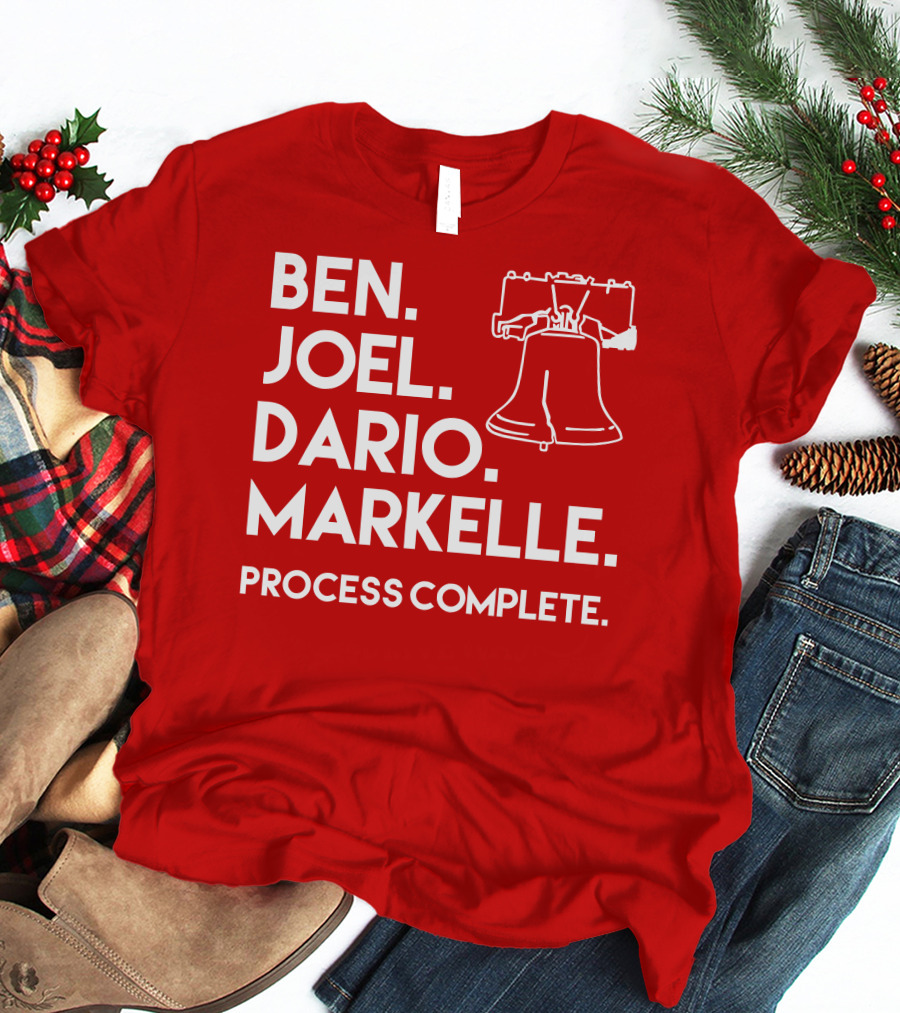 Ben Joel Dario Markelle Process Complete With Liberty Bell T-Shirt
