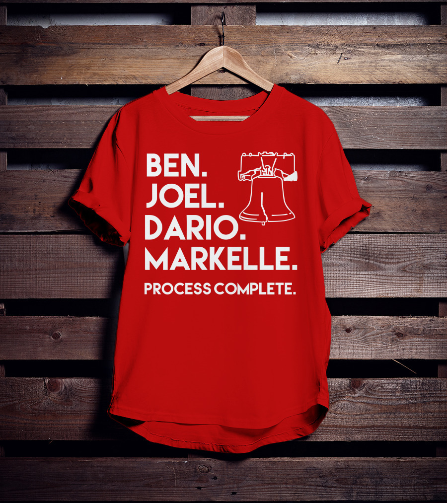 Ben Joel Dario Markelle Process Complete With Liberty Bell T-Shirt