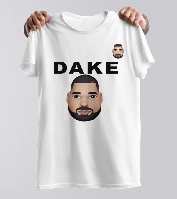 DAKE Spinal Fluid Industries Chill Version Memoji Face T-Shirt