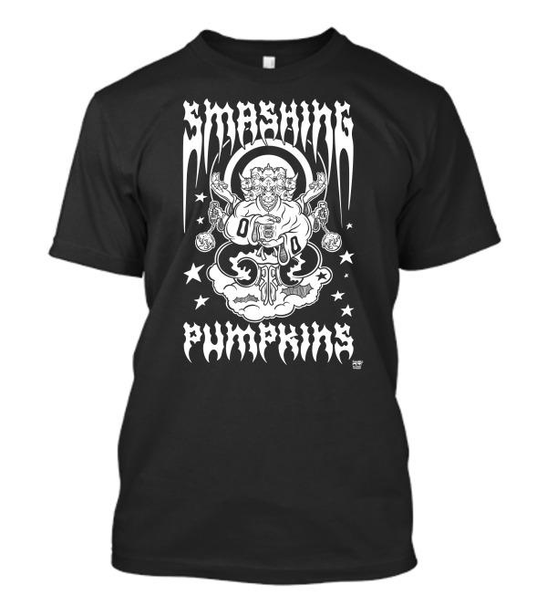 Smashing Pumpkins Rhinoceros Cloud Stars T-Shirt