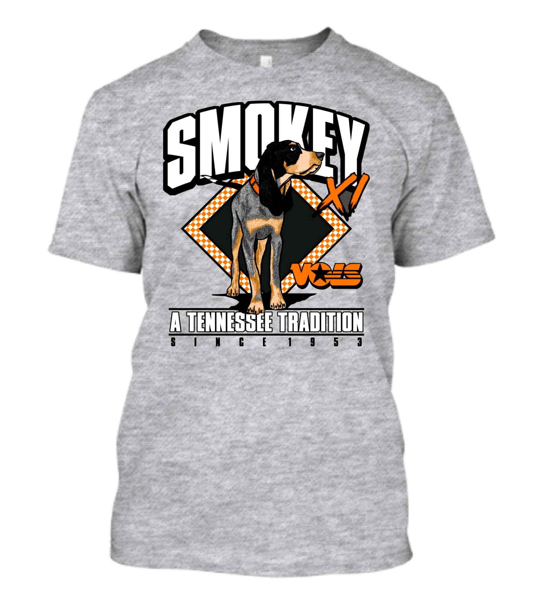 Smokey XI Vols A Tennessee Tradition Since 1953 T-Shirt