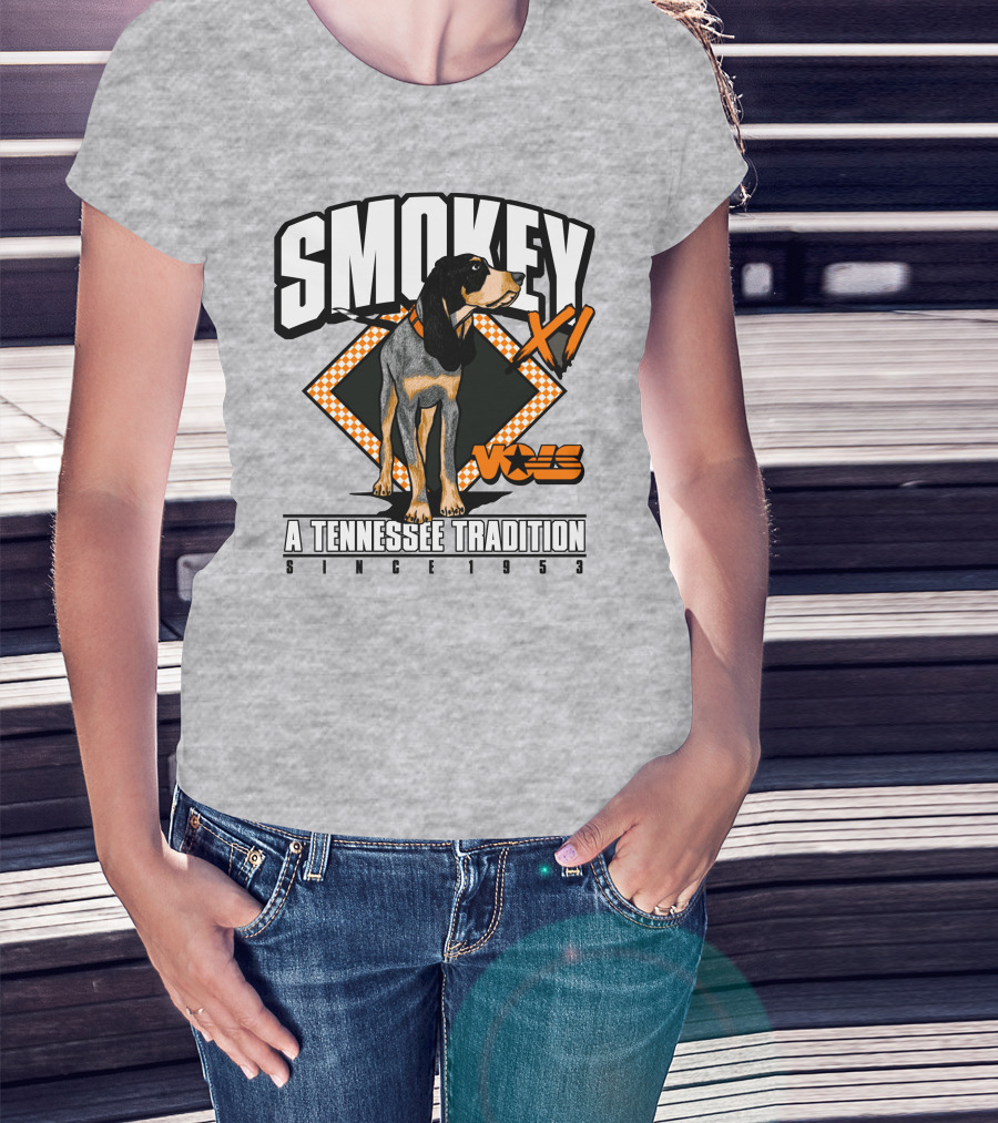 Smokey XI Vols A Tennessee Tradition Since 1953 T-Shirt