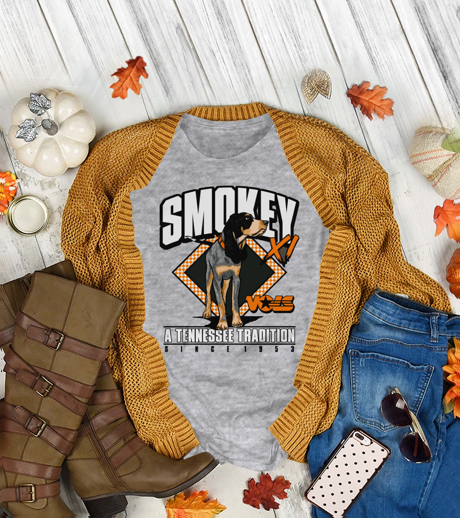 Smokey XI Vols A Tennessee Tradition Since 1953 T-Shirt