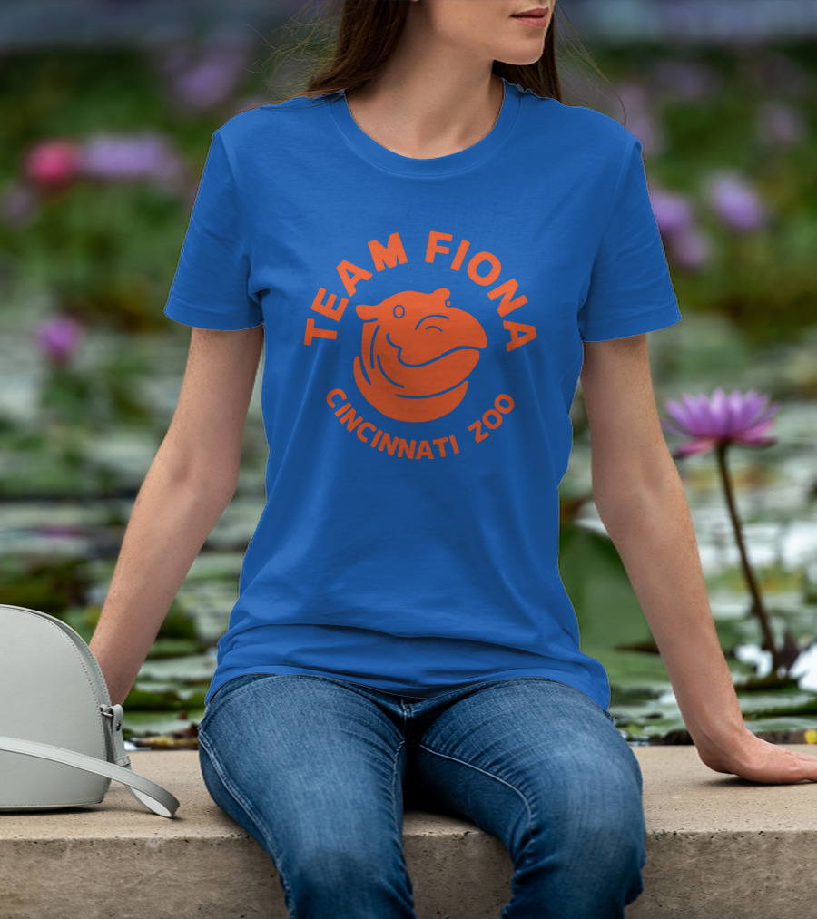 Team Fiona Cincinnati Zoo Hippo T-Shirt