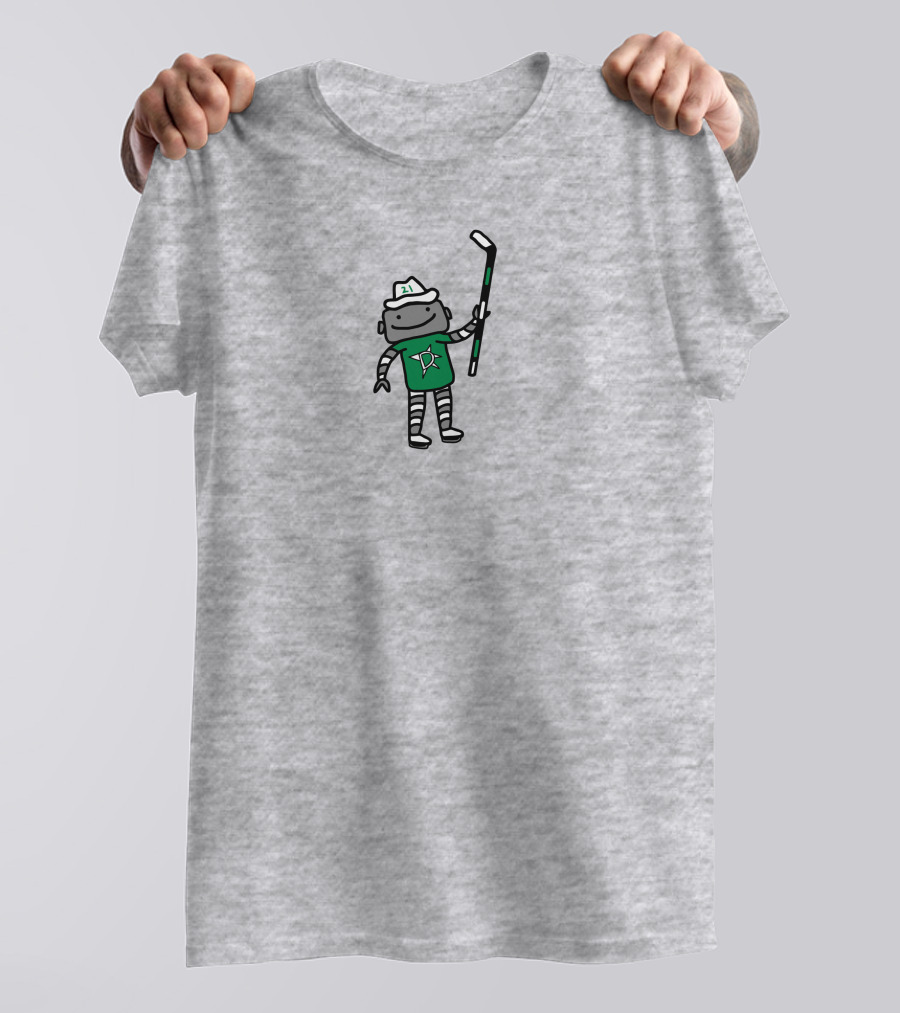 Dallas Stars 21 Otter Hockey Character Green Jersey T-Shirt