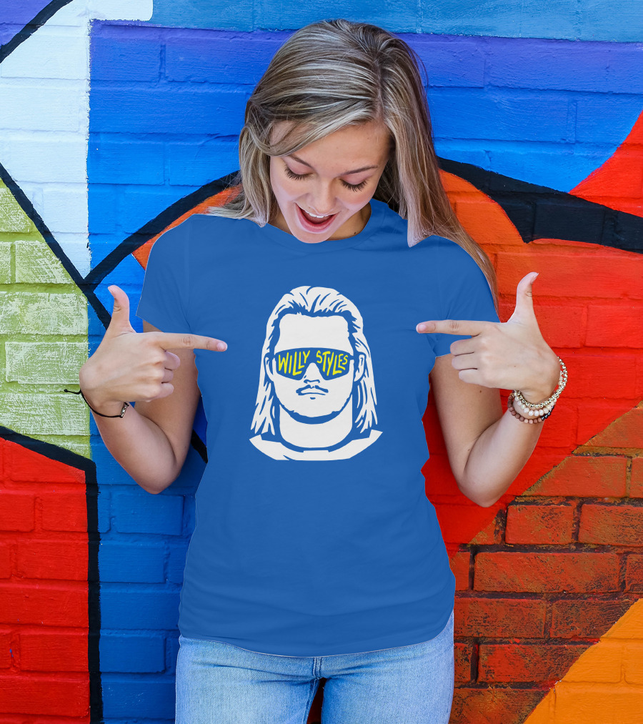 Futuremrsmarner Willy Styles Retro Sunglasses T-Shirt
