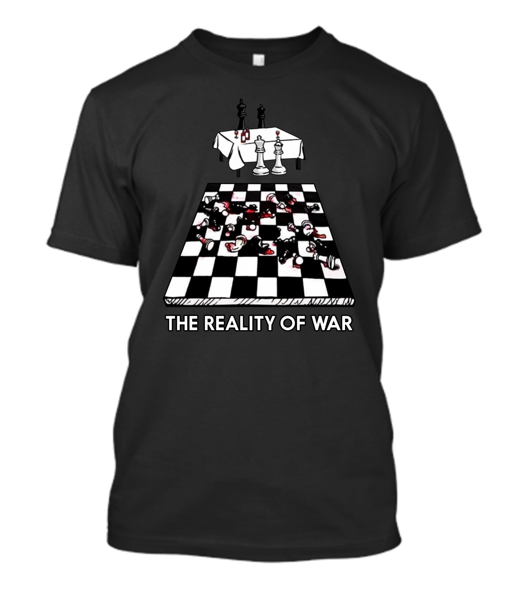 Luke Rudkowski Real Life Chess Wearechange The Reality Of War T-Shirt