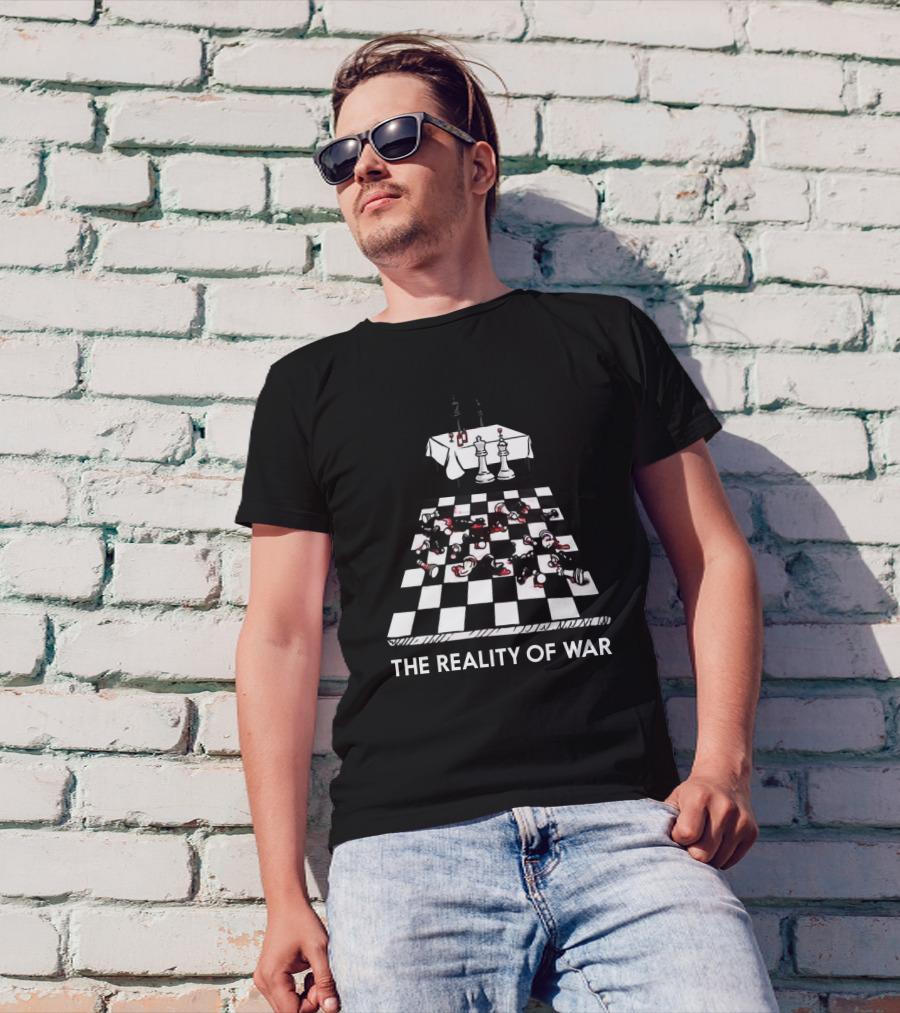 Luke Rudkowski Real Life Chess Wearechange The Reality Of War T-Shirt