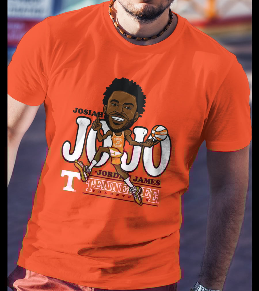 Josiah Jordan James JoJo Tennessee Volunteers Basketball T-Shirt