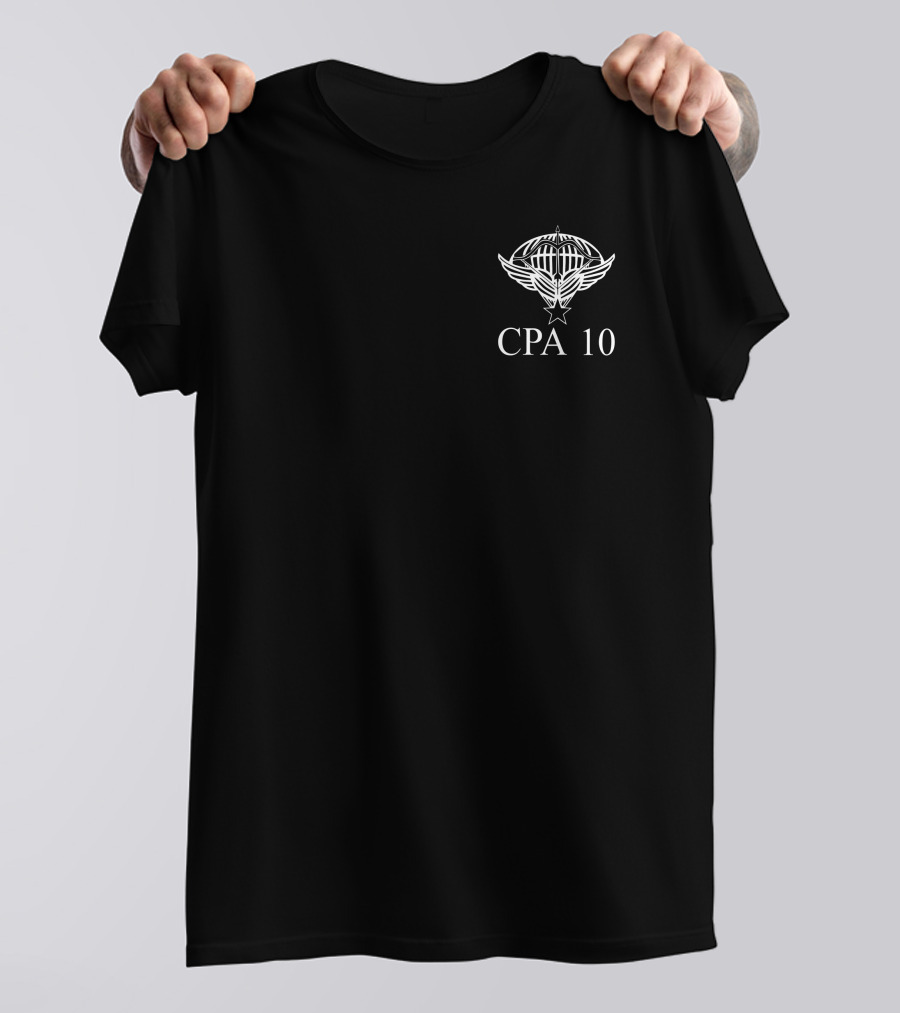 CPA 10 Parachute Emblem Sam Street Macron Cpa T-Shirt