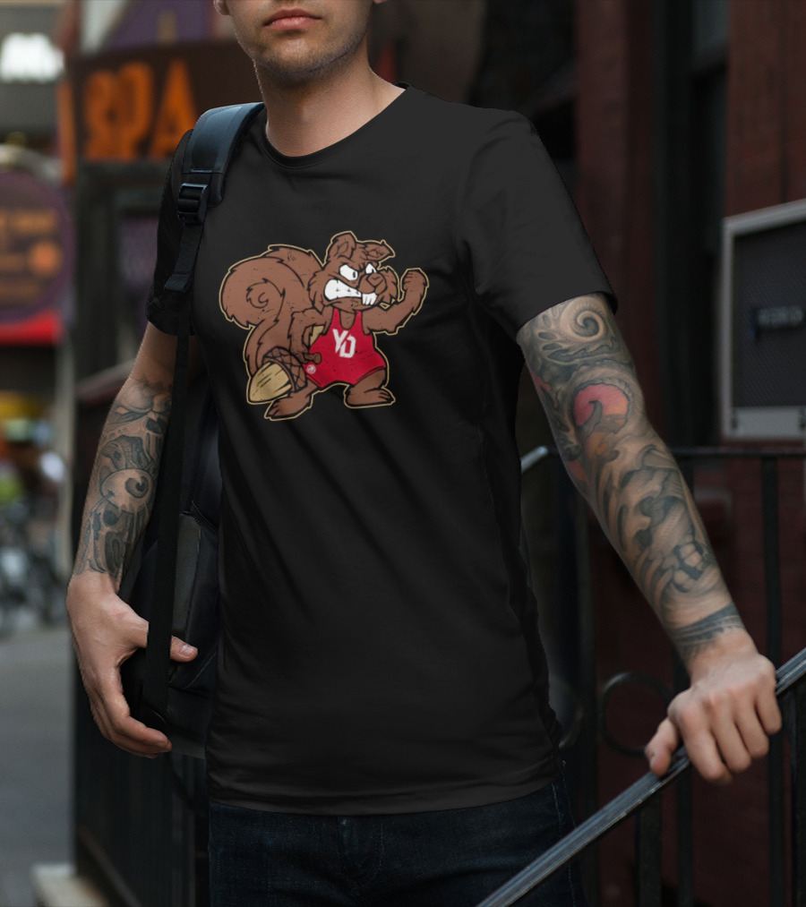 Yianni Have Some Nuts YD Squirrel Spartan Combat T-Shirt