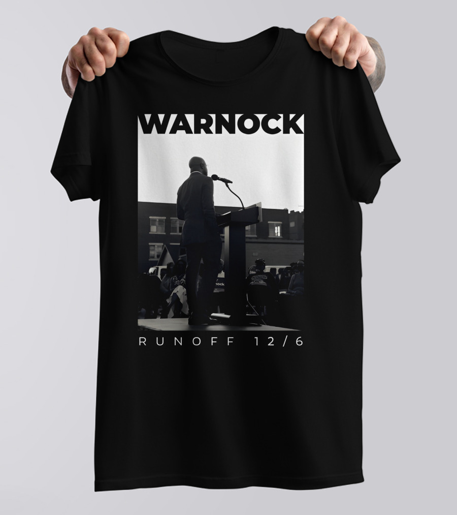 WARNOCK Runoff 12/6 T-Shirt