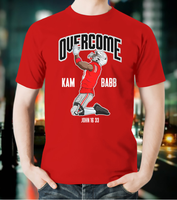 OVERCOME Kam Babb John 16 33 T-Shirt