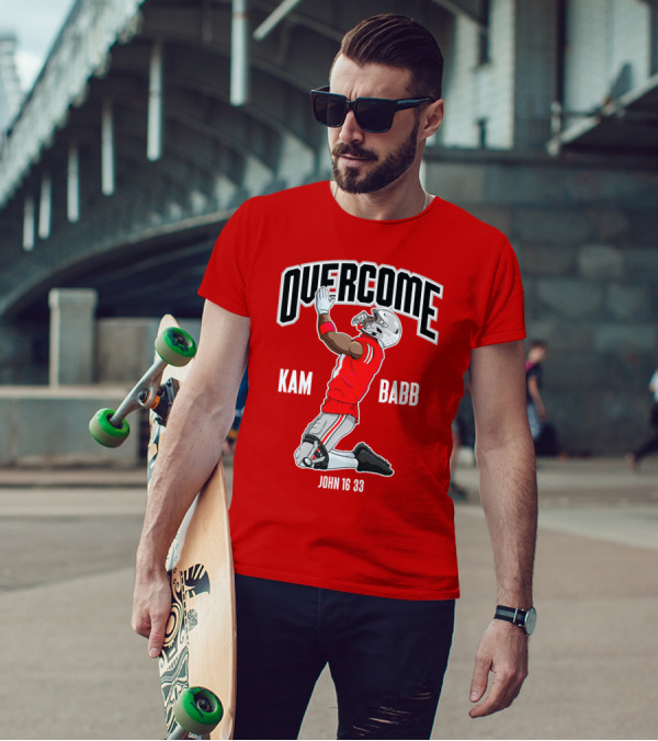 OVERCOME Kam Babb John 16 33 T-Shirt