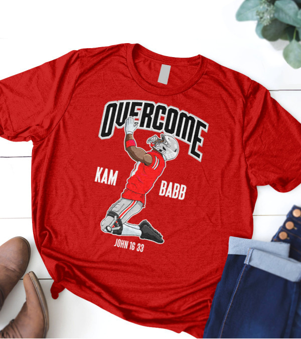 OVERCOME Kam Babb John 16 33 T-Shirt