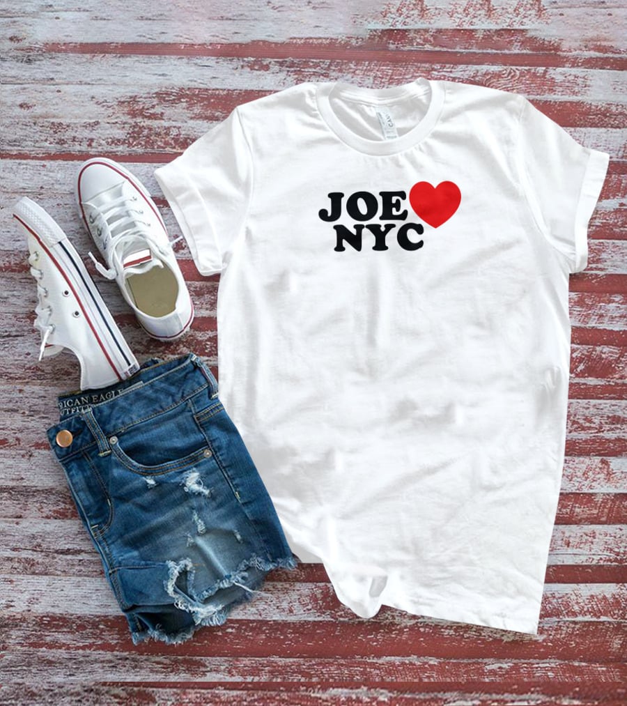 Joe Heart NYC Red Love T-Shirt