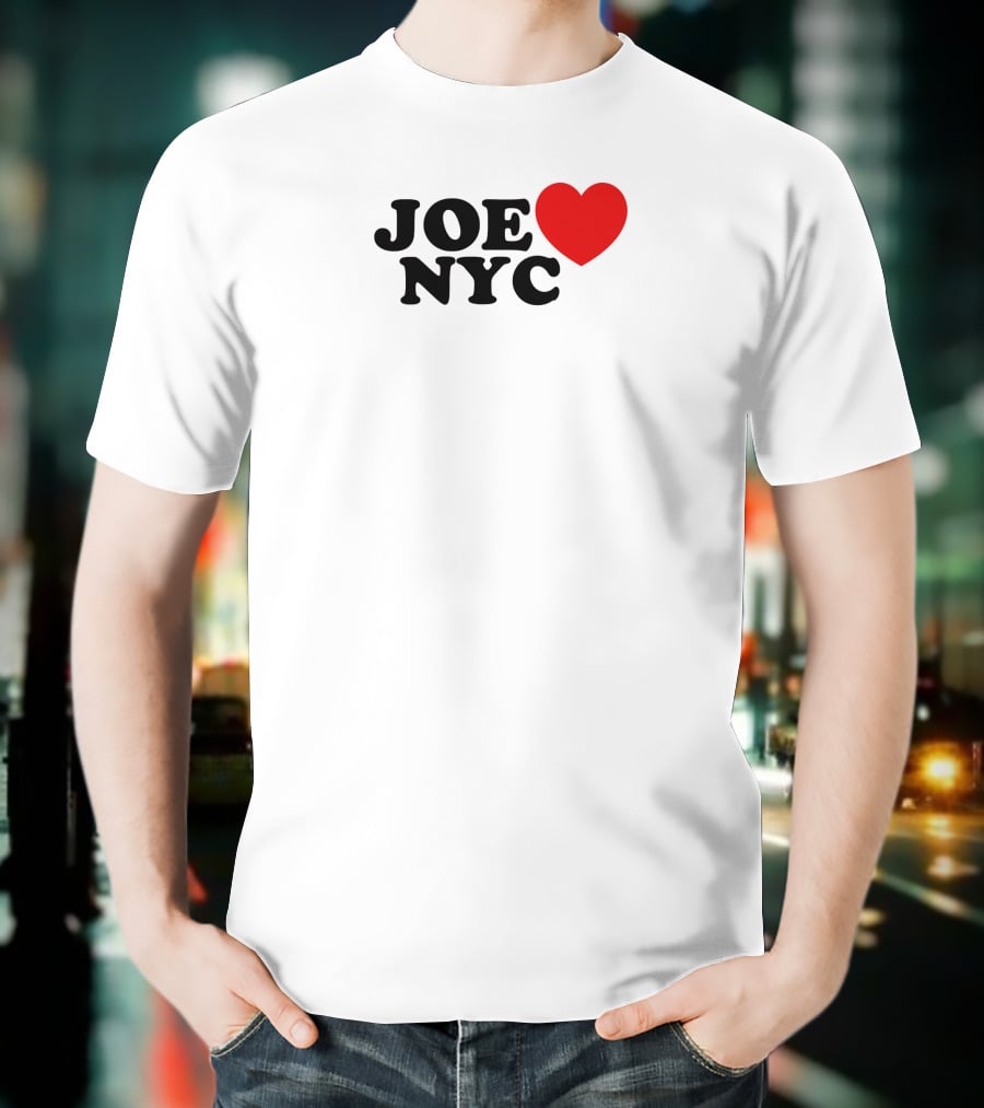Joe Heart NYC Red Love T-Shirt