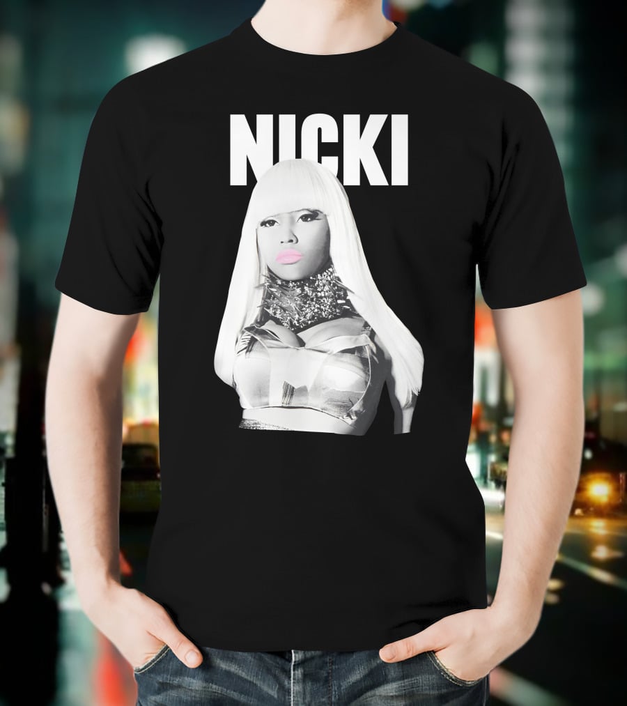 Nicki Minaj Pink Lips T-Shirt