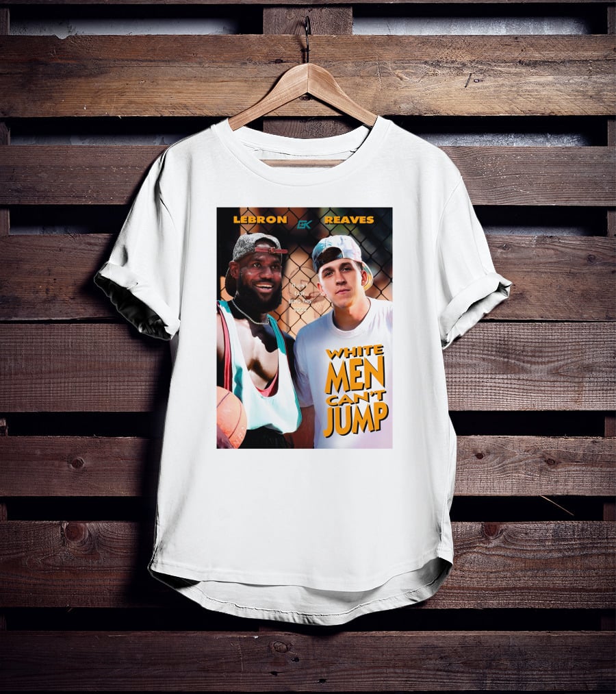 Lebron Reaves White Men Can't Jump Basketball Movie T-Shirt