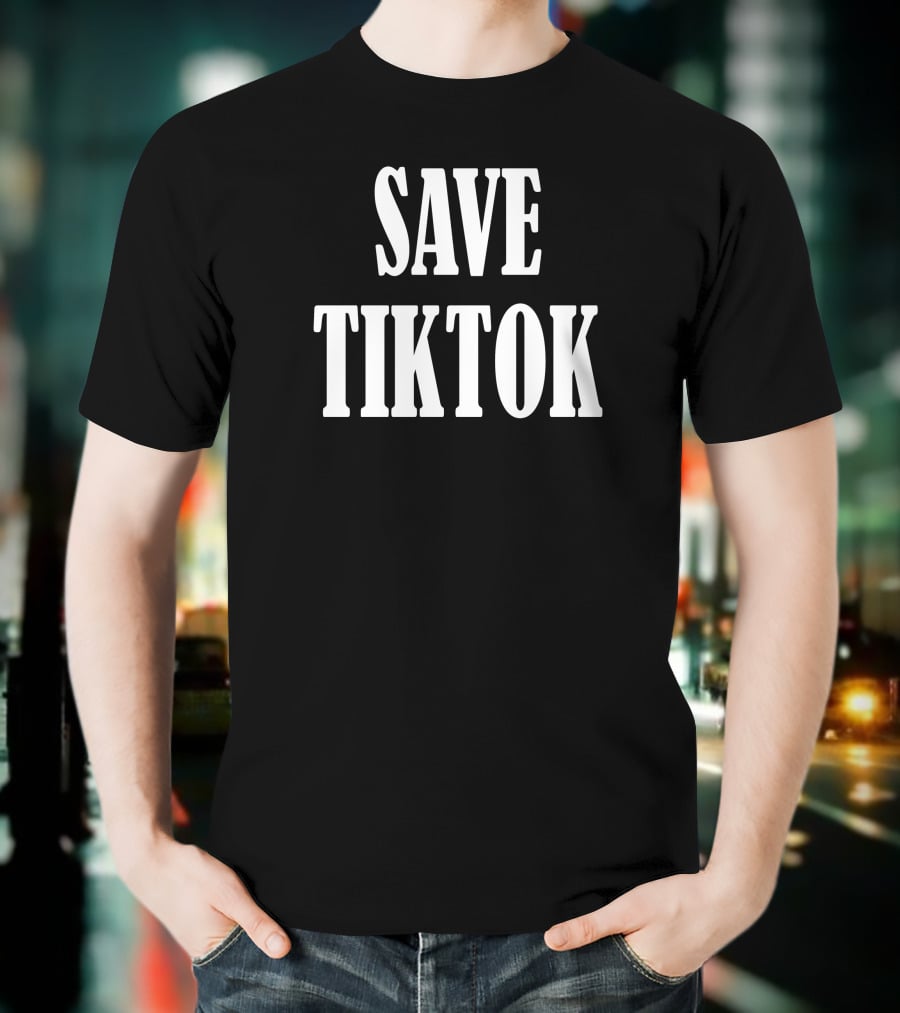 Irish Peach Designs Save Tiktok Merch Awareness T-Shirt
