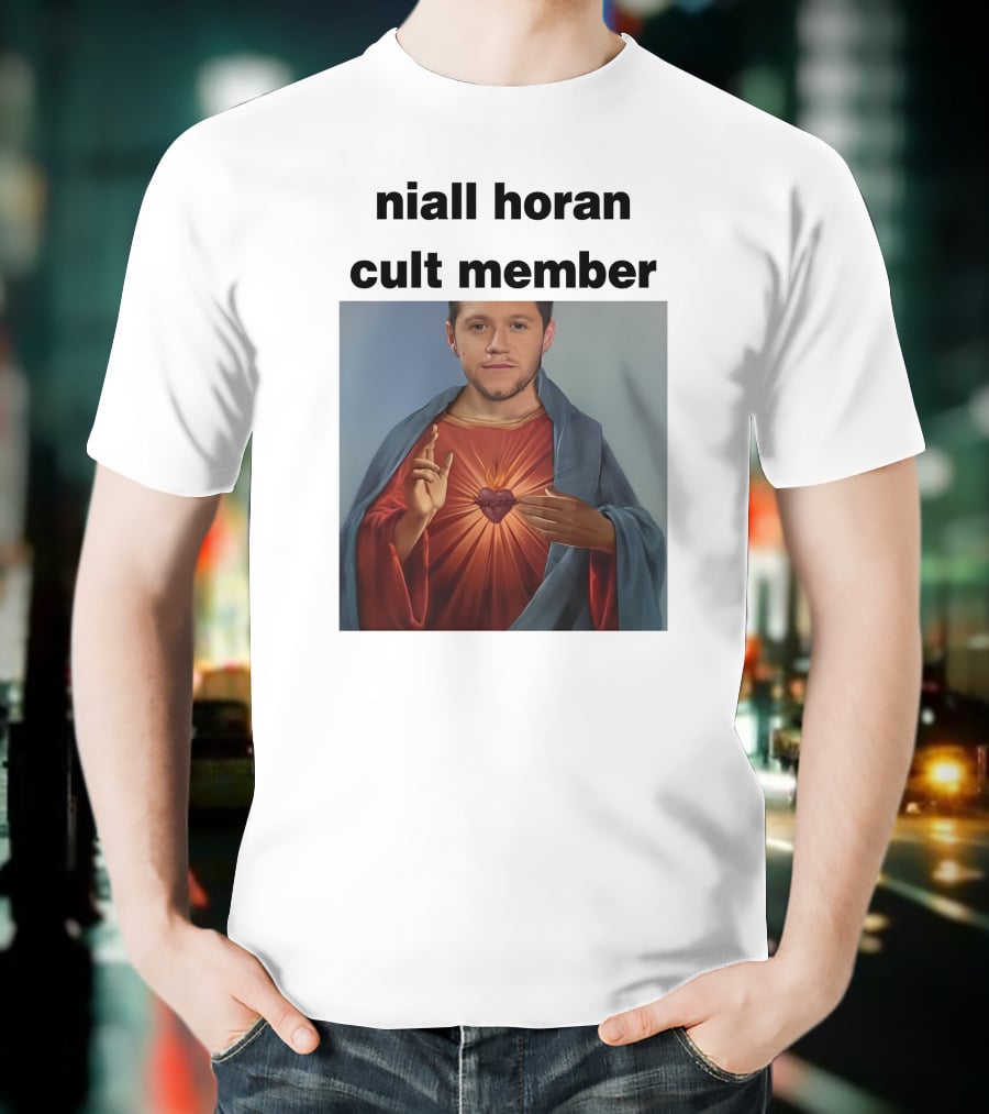 Niall Horan Cult Member Religious Icon T-Shirt