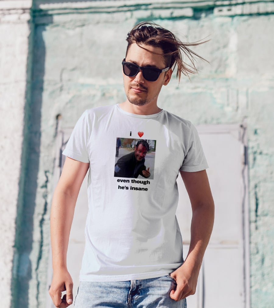 I Heart Rick Grimes Even Though He’s Insane T-Shirt