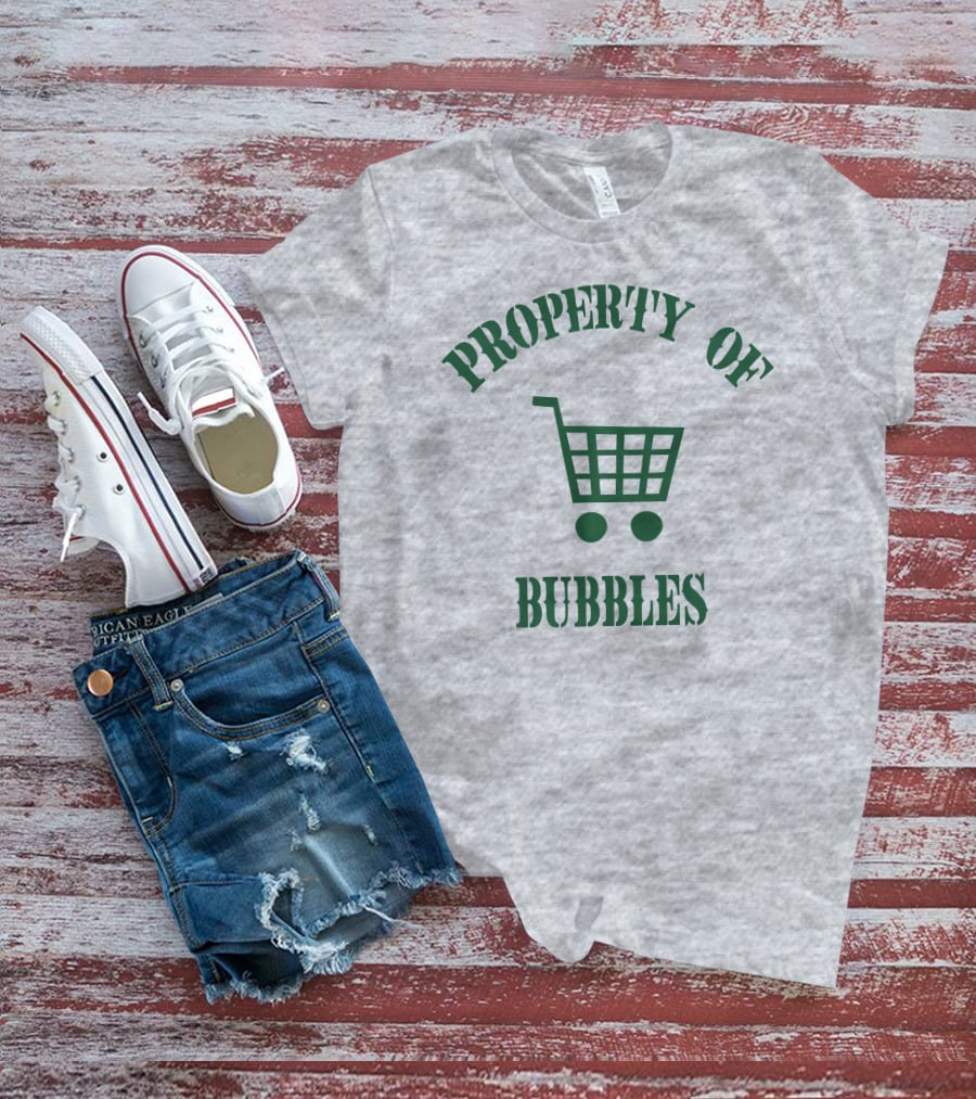 Property Of Bubbles Ziggy Sobotka Shopping Cart T-Shirt