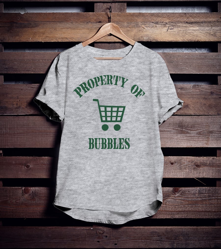 Property Of Bubbles Ziggy Sobotka Shopping Cart T-Shirt