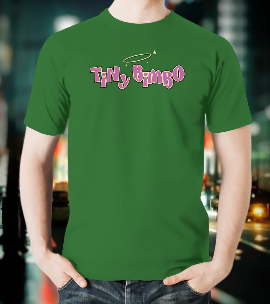 Gotfunny Merch Tiny Bimbo Halo Stars T-Shirt