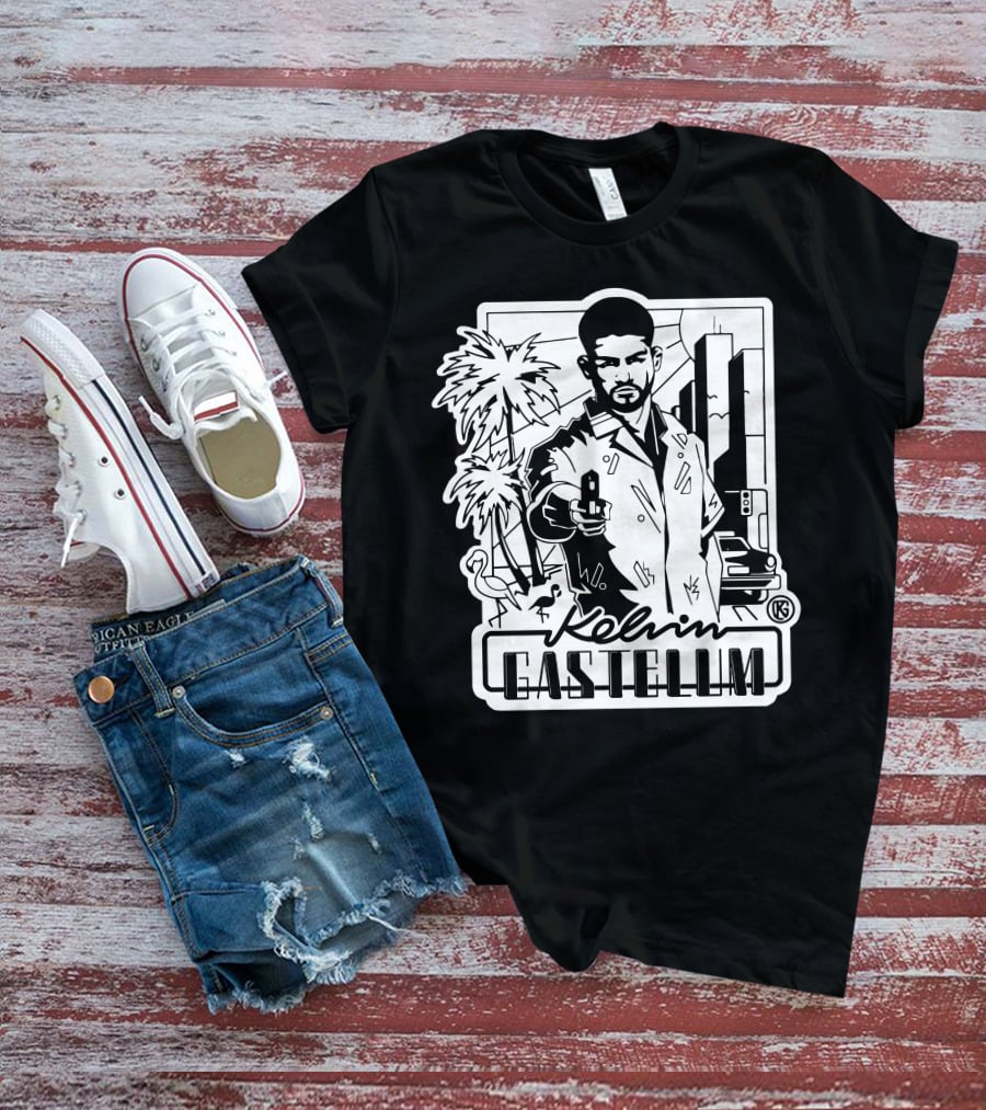 Kelvin Gastelum Urban Noir Street Scene T-Shirt