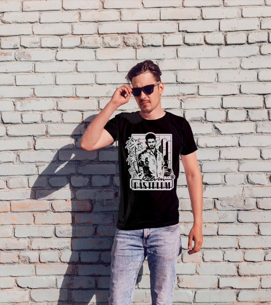Kelvin Gastelum Urban Noir Street Scene T-Shirt