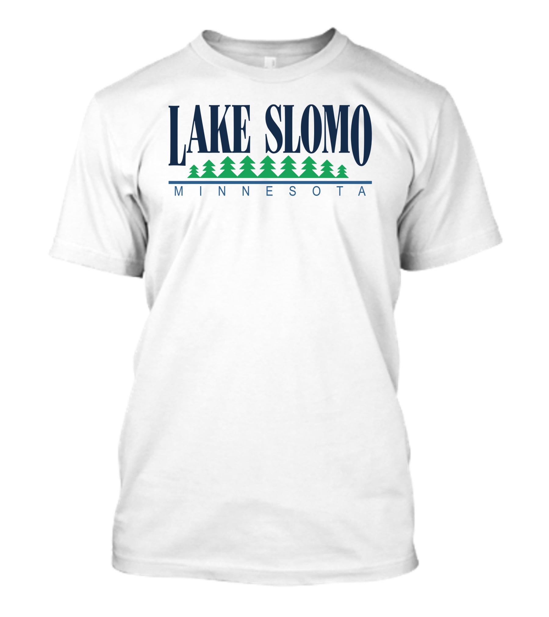 Lake Slomo Minnesota Pine Trees T-Shirt