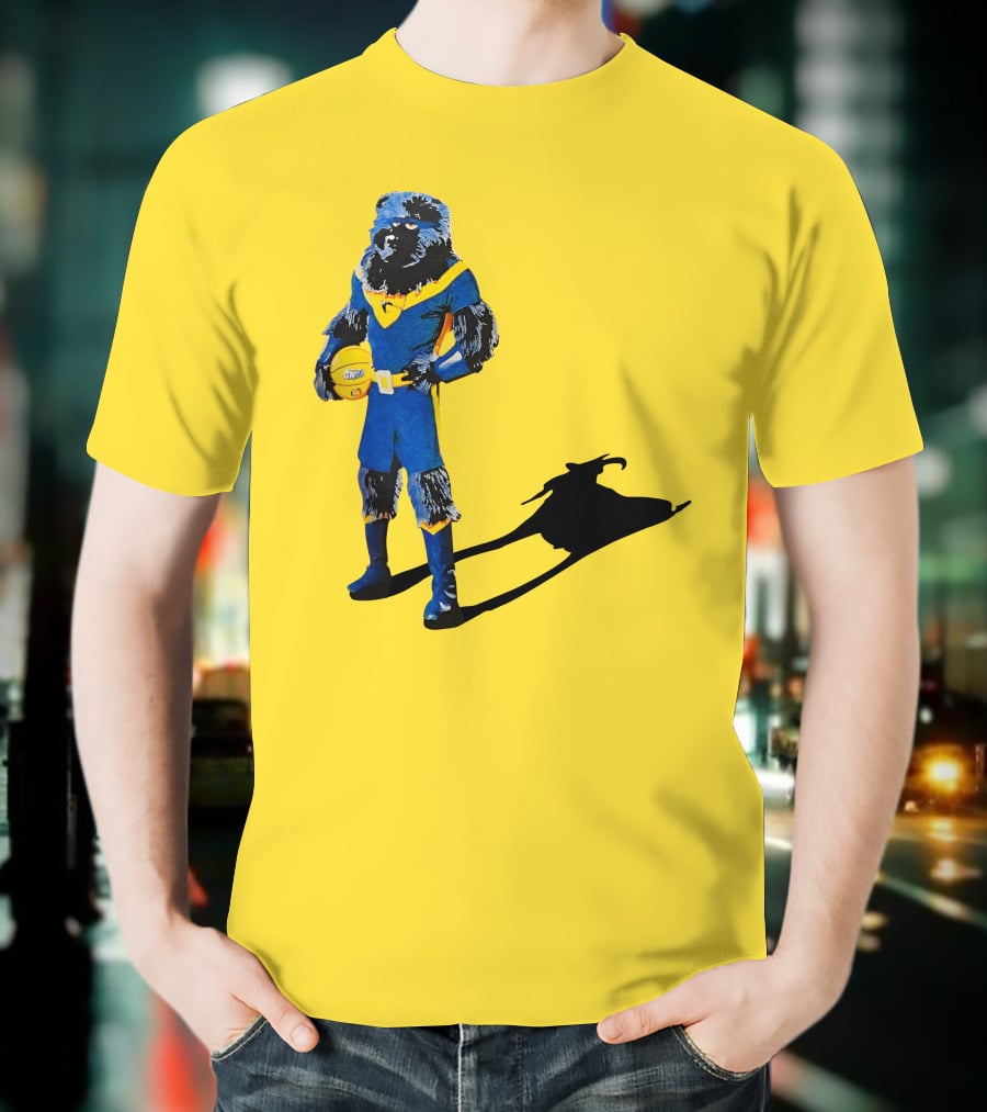 Grizzlies Bear Holding Basketball With Shadow T-Shirt