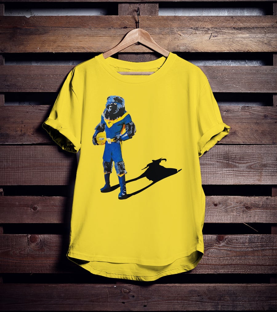 Grizzlies Bear Holding Basketball With Shadow T-Shirt