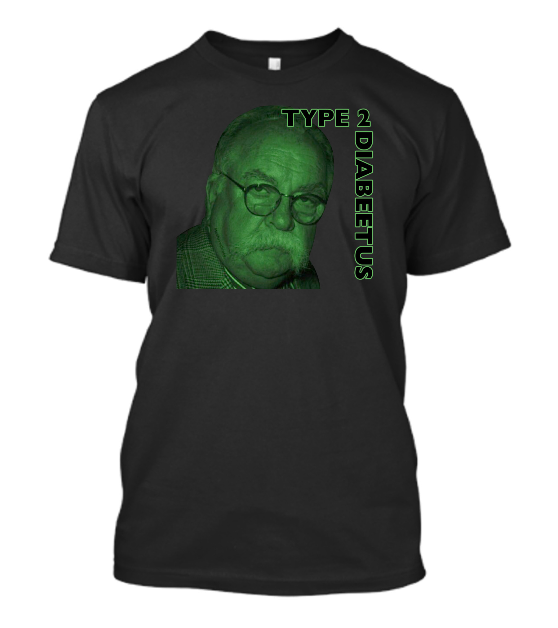 TYPE 2 DIABEETUS Green T-Shirt