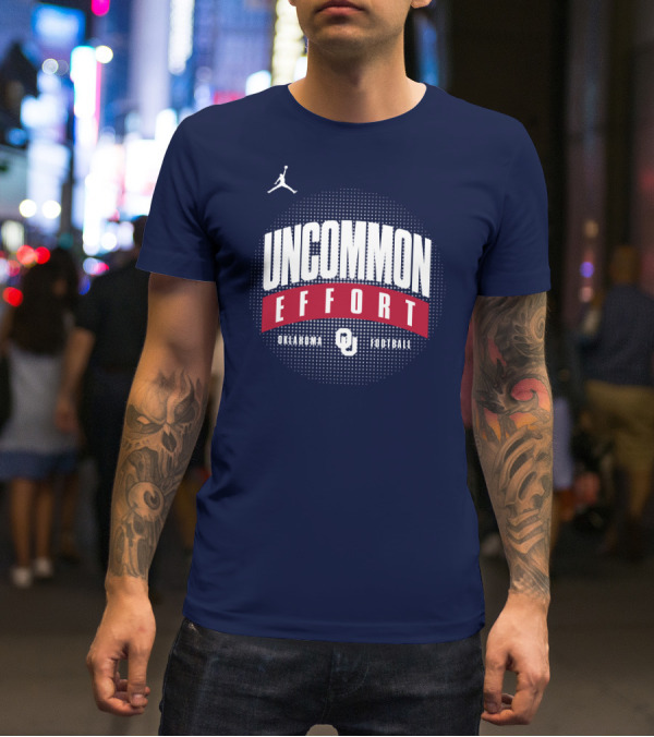 Uncommon Effort Oklahoma Football OU Jordan Brand T-Shirt