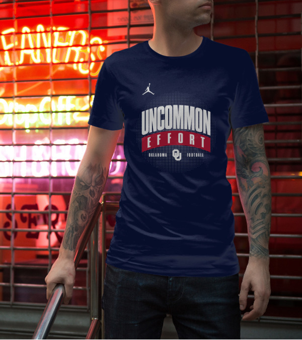 Uncommon Effort Oklahoma Football OU Jordan Brand T-Shirt
