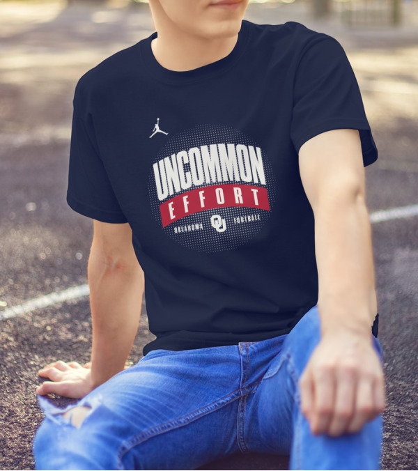 Uncommon Effort Oklahoma Football OU Jordan Brand T-Shirt