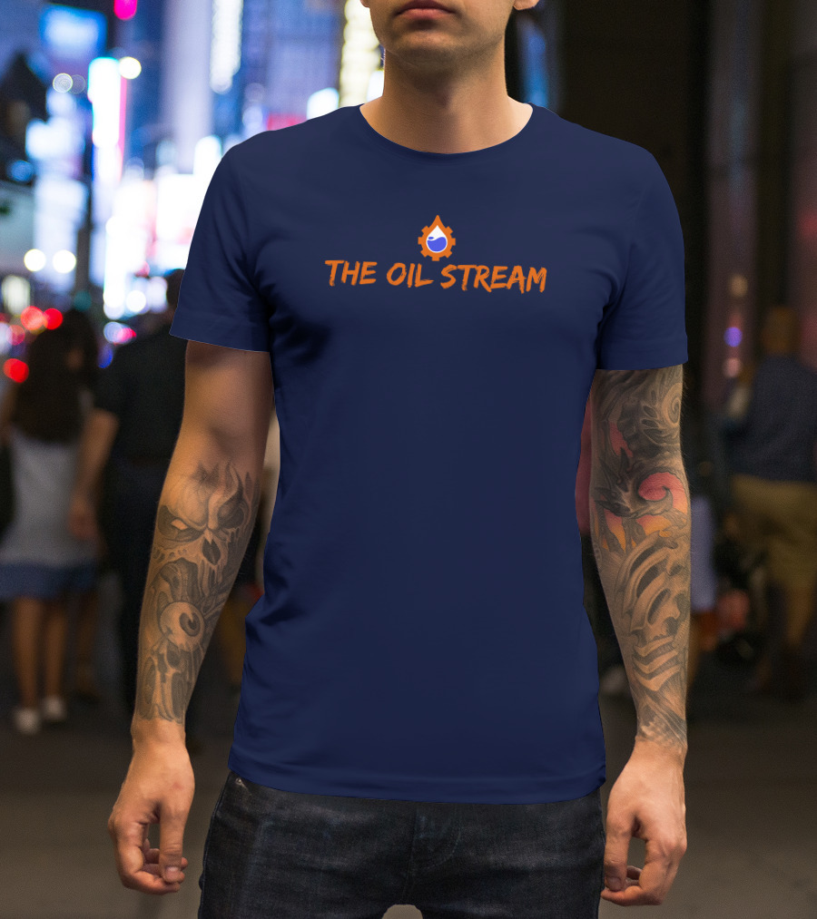 The Oil Stream Hockey Flame T-Shirt