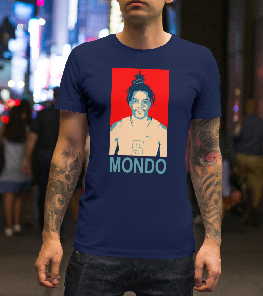 Mondo Basketball Number 5 T-Shirt